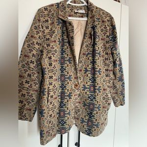 Vintage Western style blazer